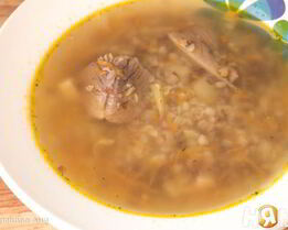 Гречневый суп на индейке