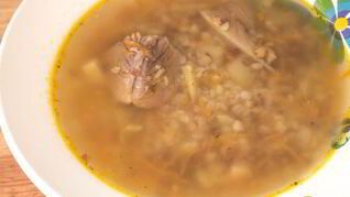 Гречневый суп на индейке