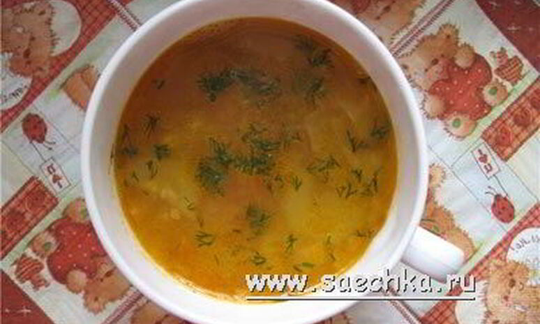 Рецепт итальянский постный суп