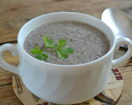 Крем-суп из шампиньонов