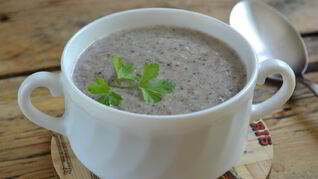 Крем-суп из шампиньонов