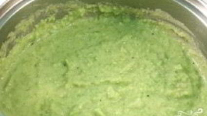 крем-суп из зеленого горошка