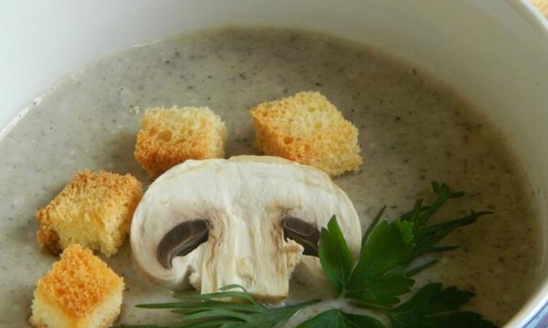 Рецепт крем-суп шампиньон всему голова