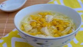 Кукурузно-яичный суп