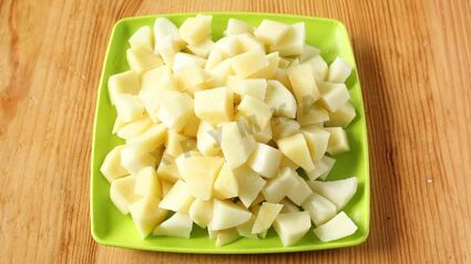 куриный суп с рисом и картошкой