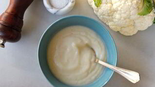 Легкий суп из цветной капусты