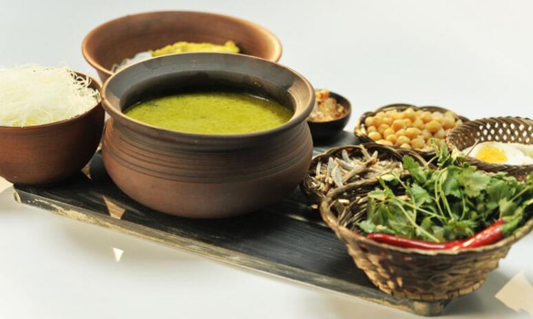 Рецепт мохинга — бирманский рыбный суп с лапшой