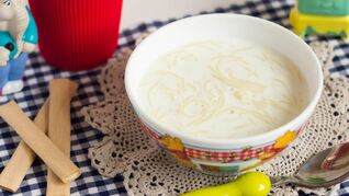 Молочный суп с вермишелью