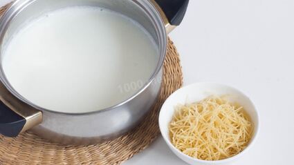 молочный суп с вермишелью