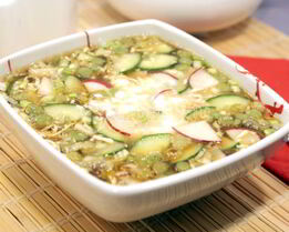 Окрошка на квасе