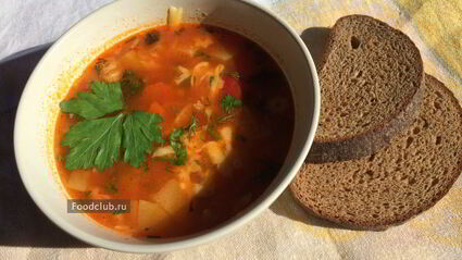 суп минестроне