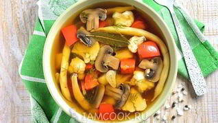 Постный суп без масла