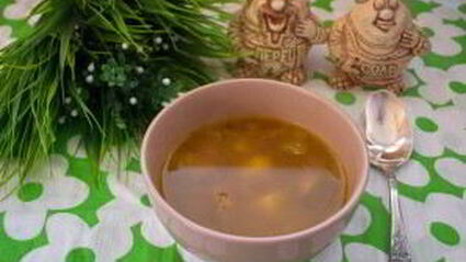 простой суп с мясом