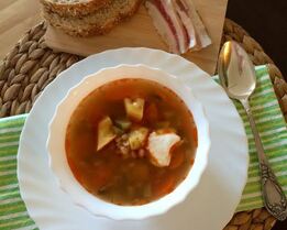 Рассольник ленинградский