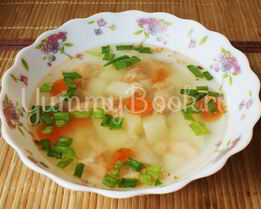 Рыбный суп из форели