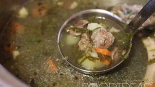 Щавелевый суп с говядиной