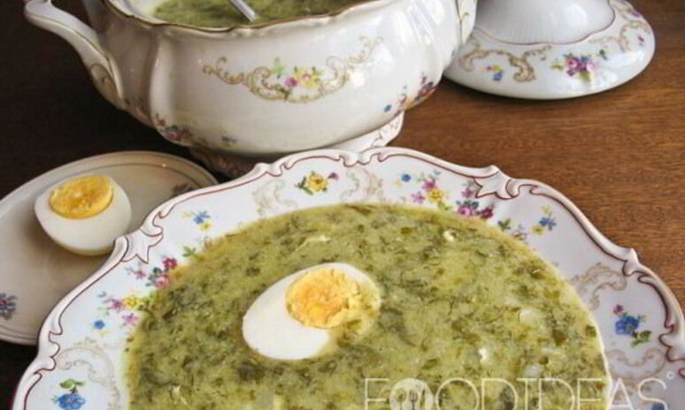 Рецепт щавелевый суп с яйцом