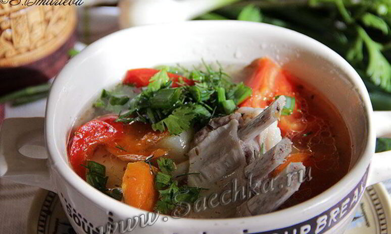 Рецепт шурпа из баранины