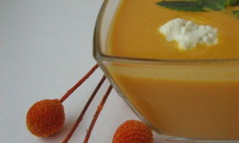 Рецепт сливочный крем-суп из тыквы