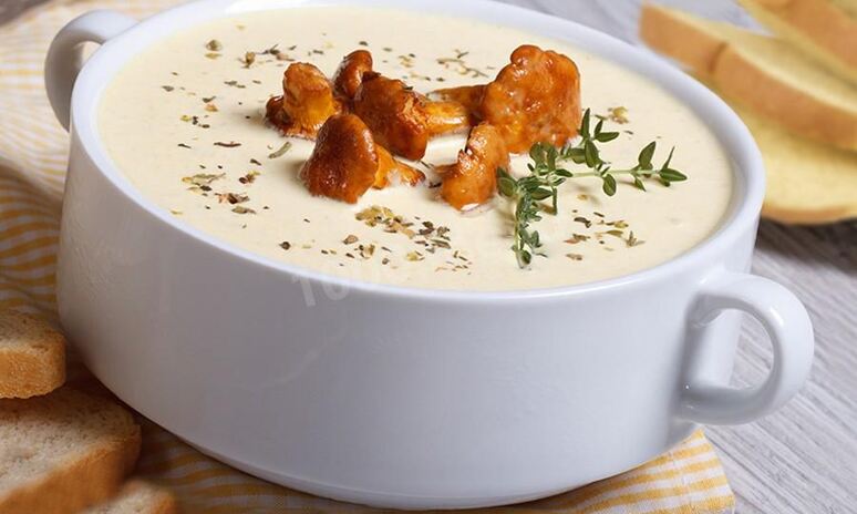 Рецепт сливочный крем суп