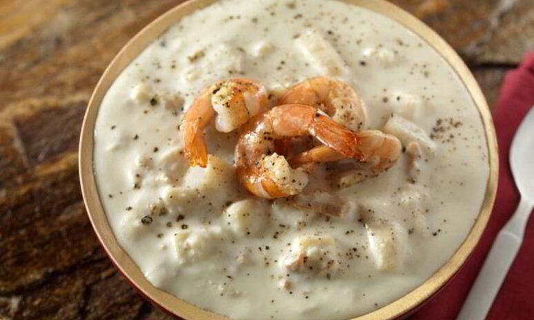 Рецепт сливочный суп с морепродуктами