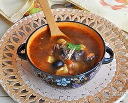 Грибная солянка