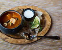 Рыбная солянка