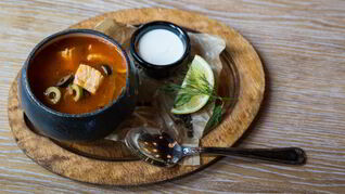 Рыбная солянка