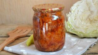 Солянка из капусты на зиму