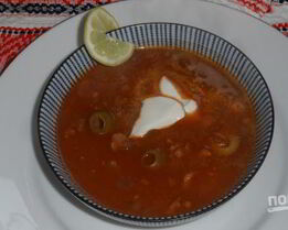 Солянка постная