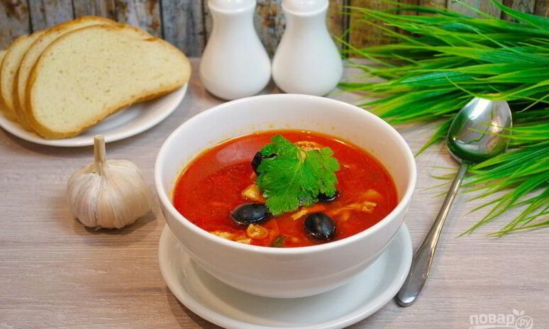 Рецепт солянка рыбная классическая