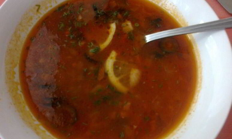 Рецепт солянка с говядиной