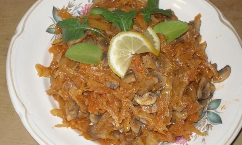 Рецепт солянка с грибами и капустой