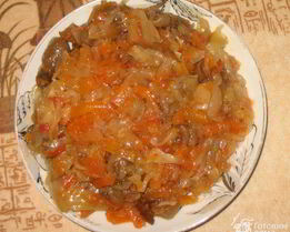 Солянка с грибами на зиму