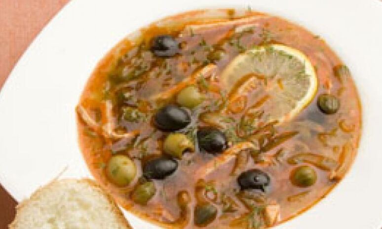 Рецепт солянка с копченой курицей