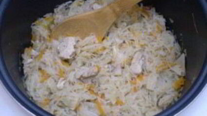 солянка с курицей и капустой