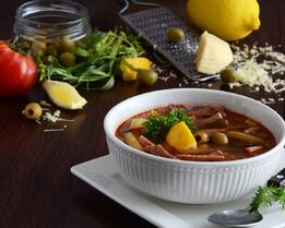 Солянка с перловкой