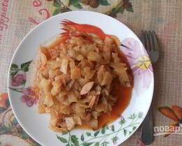 Солянка с сардельками в мультиварке