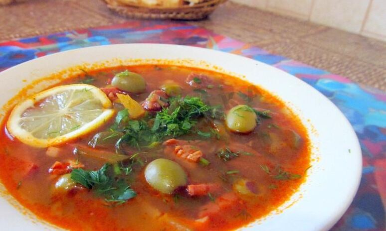 Рецепт солянка сборная мясная в мультиварке