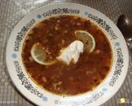 Солянка сборная мясная