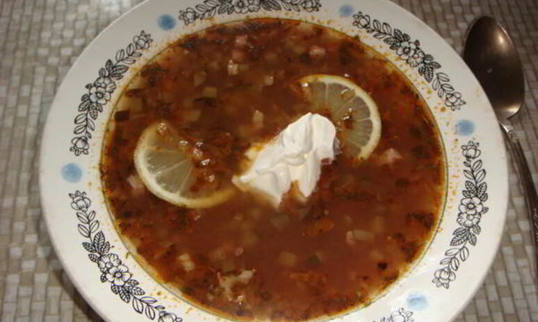 Рецепт солянка сборная мясная