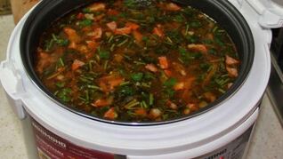 Солянка в мультиварке