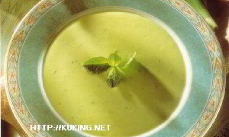 Рецепт суп из авокадо с мятой