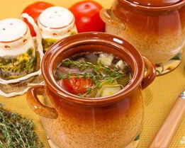 Суп из баранины и овощей