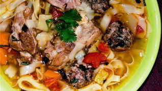 Суп из телячьего хвоста