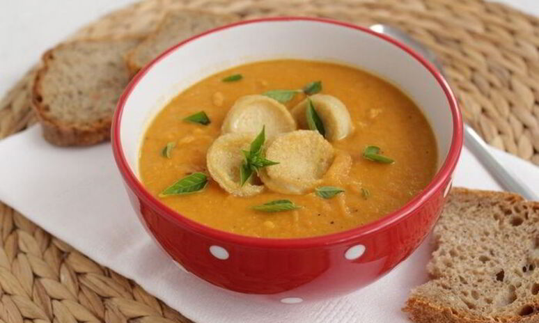 Рецепт чечевичный суп-пюре с тофу