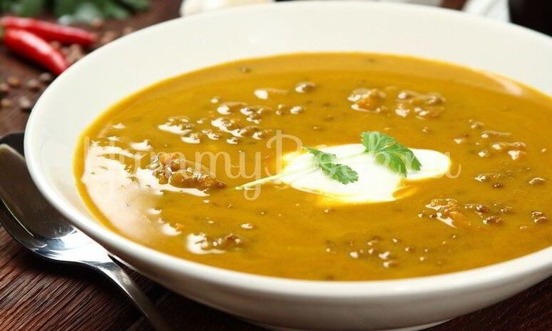 Рецепт чечевичный суп-пюре