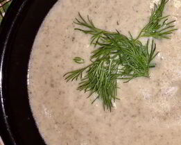 Душевный грибной суп-пюре