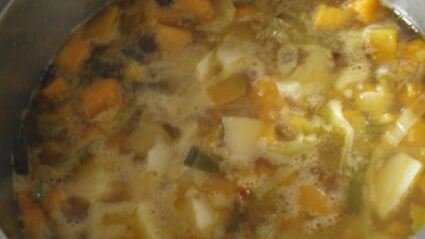 французский тыквенный суп-пюре