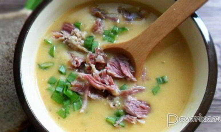 Рецепт гороховый суп-пюре